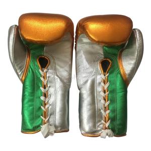 Guantes de boxeo de cuero de vaca, de la mejor calidad, nuevo diseño, gran oferta - Product Image 6