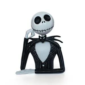 Custom cute skeleton coin bank for halloween decoration