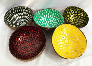 ชามมะพร้าวเคลือบสีหลากสี ยี่ห้อ VIET DELTA ผลิตในเวียดนาม อายุการเก็บรักษา 24 เดือน - Product Image 4