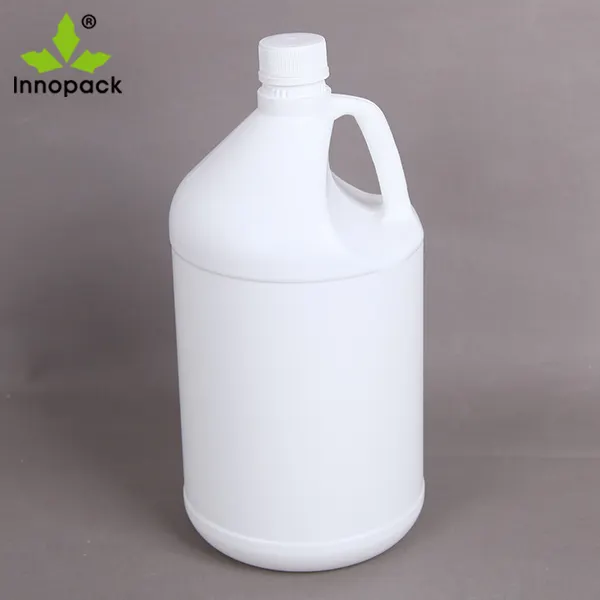 1 gallonen weiß HDPE kunststoff flasche