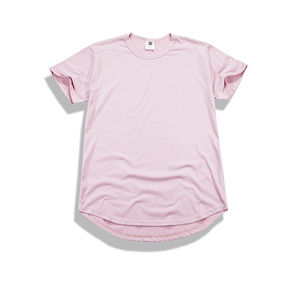 เสื้อยืดผู้ชาย MNO ไซส์ใหญ่ ทรงยาว คอกลม แขนสั้น สีพื้น ผ้าฝ้าย 70% โพลีเอสเตอร์ 30% สวมใส่สบายๆ - Product Image 5