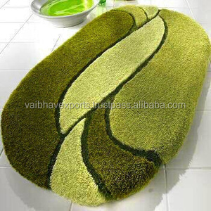 Paillasson moderne imprimé floral avec fond en caoutchouc Logo personnalisé motif feuille Bienvenue Tapis d'entrée Logo personnalisé Tapis - Product Image 1