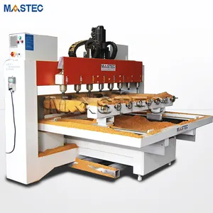 Multi-spindle & Multi-rotary 3D Wood Column CNC Engraving Machine