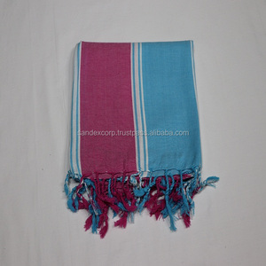 Toalla Kikoy de fabricación al por mayor, toalla Kikoy de calidad suave, toalla turca superabsorbente a un precio asequible, exportador en India - Product Image 6