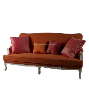 Muebles de Sofá Indonesia - Sofá Francés de Madera de Caoba Dwira Jepara Furniture - Product Image 1