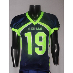Maillots de football américain sur mesure de haute qualité pour hommes, grande taille, confortables, respirants et à séchage rapide - Product Image 6
