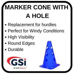 Kit de entrenamiento de fútbol ajustable, velocidad, obstáculos flexibles, cono de agilidad, marcador de 12 pulgadas, conos de fútbol con agujero para entrenamiento deportivo - Product Image 4