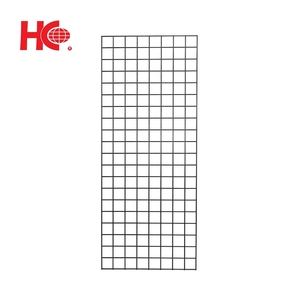 Organizador de rejilla de pared de estilo rectangular, estante de exhibición de pie para uso en tienda, embalado en cartón - Product Image 1