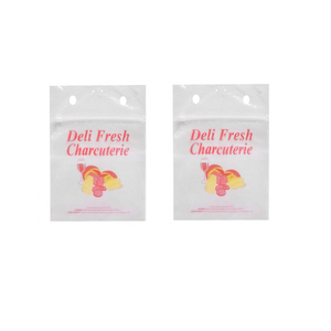 Sac en plastique Transparent/tenez le sac de poches avec des trous de paille pour boire - Product Image 1