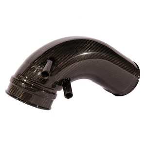 <span class=keywords><strong>Tube</strong></span> d'admission d'air incurvé en fibre de carbone 3K, <span class=keywords><strong>tube</strong></span> pour moto, de haute qualité - Product Image 4
