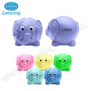 Cute Vinyl Animal <b>Elephant</b> Plastic Coin <b>Bank</b> Money Saving Box Piggy <b>Bank</b> - Product Image 4