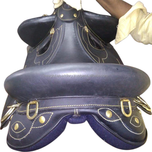 VENDRE Selle Noire Australienne Stock avec Kit Selle D'équitation EN DOLLAR 80 TAILLE 14 15 16 17 18 Cuir Véritable Noir Marron - Product Image 4