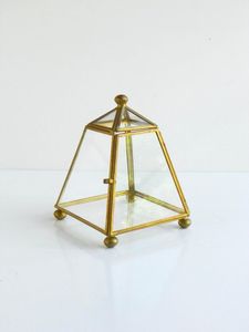 เทอราเรียมแก้วแบบแขวนรูปทรงเพชรคุณสมบัติที่เป็นมิตรต่อสิ่งแวดล้อม - Product Image 3