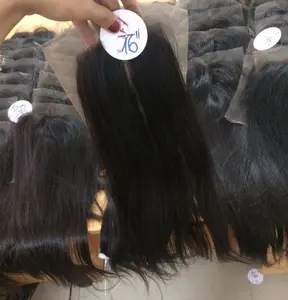 Ivirgo fornecimento grossista de Cabelo fechamentos do laço do cabelo humano de 100 por cento da empresa cabelo virgem