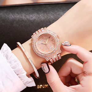 DAICY 2019 nuova moda pieno di bling del diamante di bling del <span class=keywords><strong>metallo</strong></span> del quarzo <span class=keywords><strong>orologio</strong></span> <span class=keywords><strong>donna</strong></span> - Product Image 6