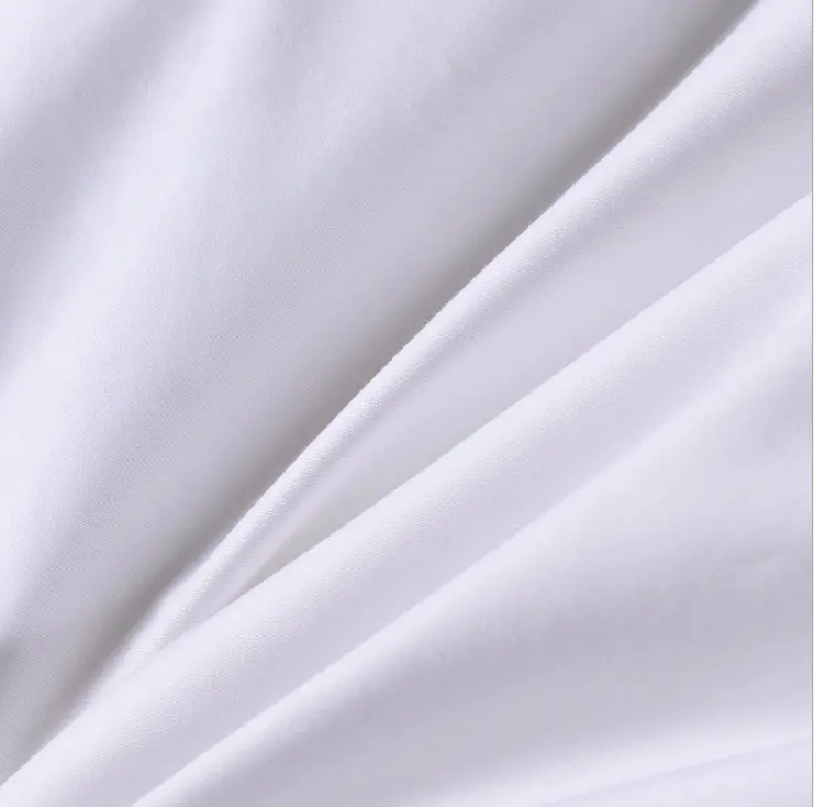 Cotton Fabric For Pillow Factory Wholesale 100 Cotton 280cm Satin Sateen 400t 500T Bed Sheet Fabric For Duvet Cover Pillow