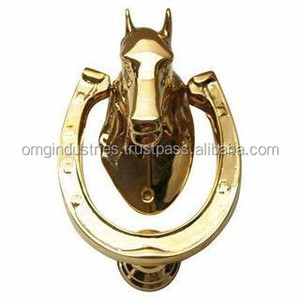 OMG Industries Retro-Heurtoir de porte en laiton antique-Accessoire de fenêtre d'entrée en acier inoxydable avec garantie d'un an pour la maison ou l'hôtel - Product Image 2