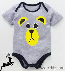 Mono Cómodo para Bebé al por Mayor de Tirupur, Mono Unisex para Recién Nacido, Manga Corta, Algodón Orgánico Ecológico, Bambú, Verano, India - Product Image 5