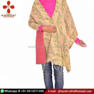 Vintage Hand Stitch Indian Cotton Lady Kantha <b>Scarves</b> - Product Image 1
