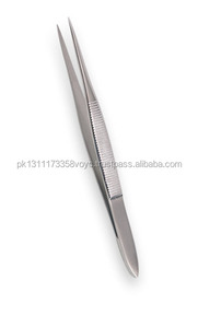 Stainless Steel Eyelash <b>Tweezers</b> Private Label Professional Cheap Manicure and Pedicure Portable Makeup Beauty Tools - Product Image 3