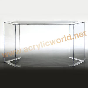 เป็นมิตรกับสิ่งแวดล้อมที่มีคุณภาพที่ดีที่สุดราคาต่ำอะคริลิและตารางสำหรับกาแฟอะคริลิโต๊ะเก้าอี้ - Product Image 6