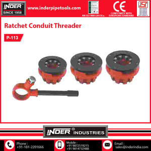 Enhebrador de conducto de trinquete de hierro fundido, máquina enhebradora de tubo de trinquete portátil, el mejor precio al por mayor - Product Image 6