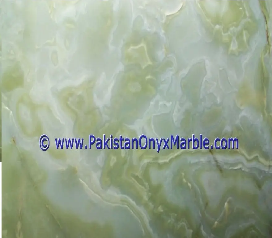 Sıcak satış afgan yeşil oniks mermer fayans