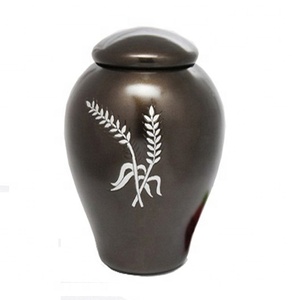 โกศเผาศพอะลูมิเนียมสำหรับผู้ใหญ่ สีเทาเงา สำหรับใส่เถ้ากระดูกมนุษย์ ราคาดีที่สุด - Product Image 1