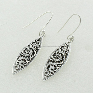 Pendientes de plata lisos - Product Image 1