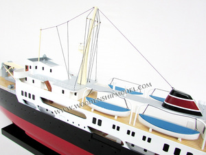 เรือโมเดลไม้1956ของขวัญแปลกใหม่ Mss ragnvald jarl - Product Image 2
