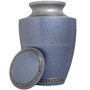 Urna Funeraria para Adultos Estilo Americano Blue Ocean de Brassworld India - Product Image 4