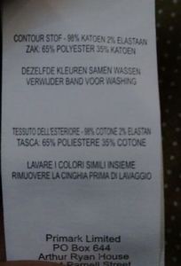 กางเกงผู้ชายผ้าฝ้ายยืดพอดีตัวทำจากบังคลาเทศ - Product Image 6