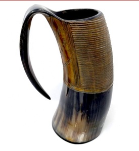 Luxury Crafts' Fashionable Light <b>Weight</b> Buffalo Horn Ceramic Mug Reasonable Rate Luxury Ceramic <b>Cups</b> - Product Image 5