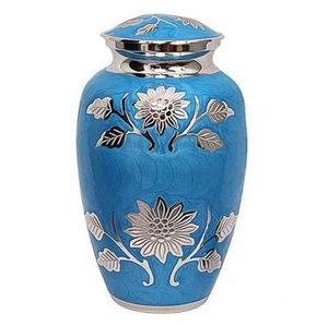 Urnes funéraires humaines pour beaux adultes Urnes funéraires funéraires Style européen Mémorial Métal Laiton/Aluminium Américain/Européen Océan Stockage - Product Image 4