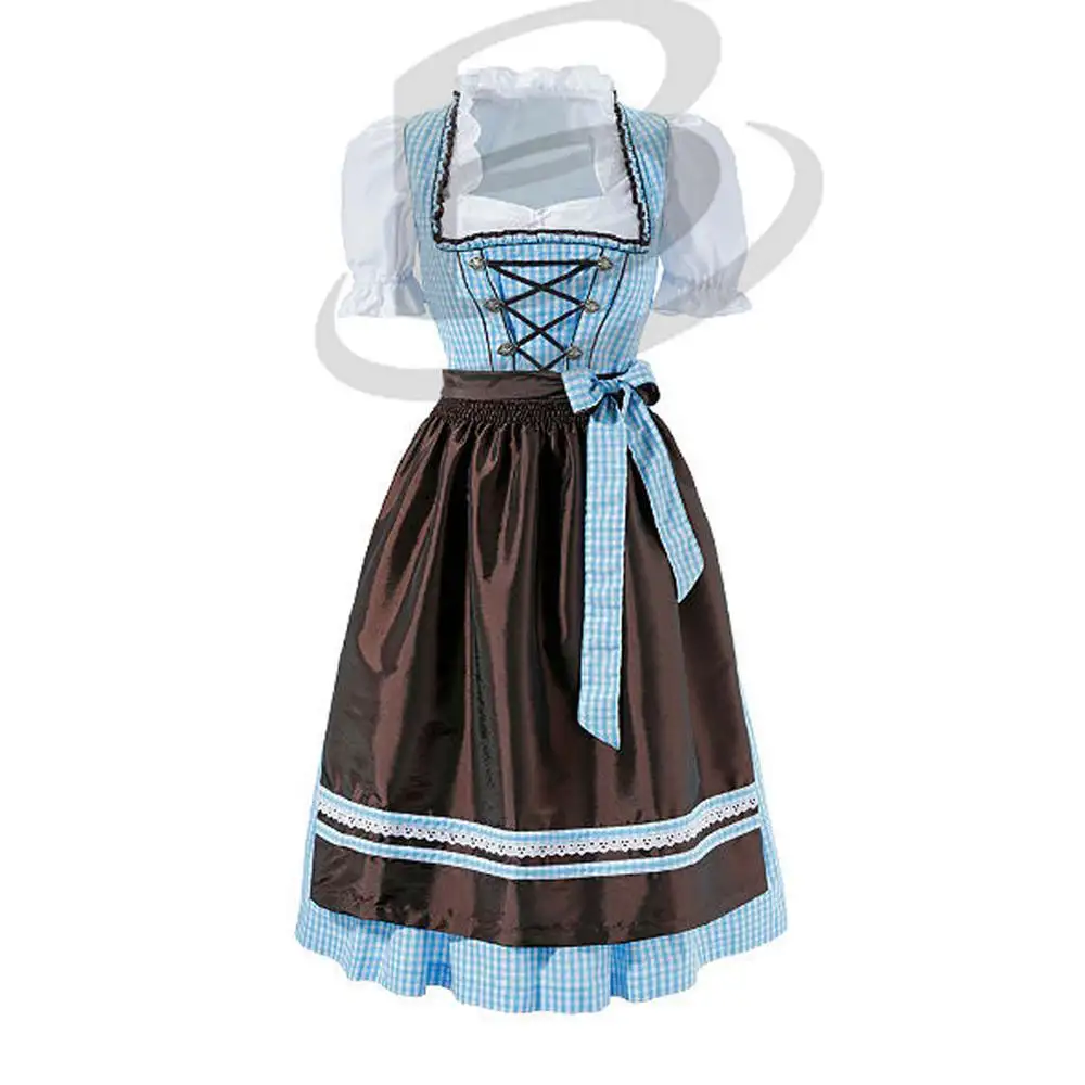 Mode maßge schneiderte Sommer Vintage Freizeit kleidung Dirndl kurzes Kleid | GÜNSTIGES TRACHTEN DIRNDL OKTOBER FEST KLEID (Bayerische Kleidungs stücke)