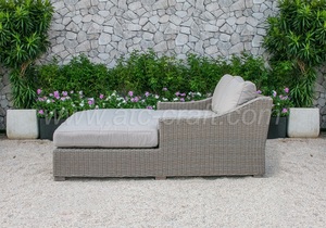 Newest Model Wicker Double <b>Daybed</b> Outdoor Furniture <b>for</b> Christmas Season - Product Image 2