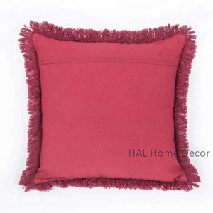 Wholesale Outdoor <b>Christmas</b> Decorative Cushion <b>Cover</b>, Hand Embroidery Designer Throw <b>Pillow</b> Case <b>Cover</b> - Product Image 2