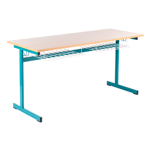 Juego de escritorio de madera de estilo moderno para escuela y universidad Muebles de aula para entornos de aprendizaje - Product Image 1