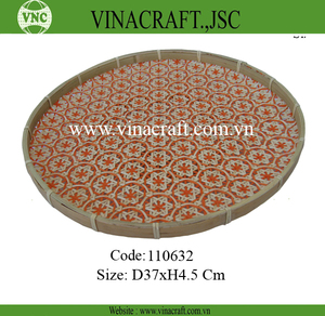 จานหวายไม้ไผ่สำหรับเสิร์ฟอาหาร - Product Image 5