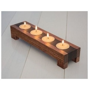 Classic Design Wooden <b>Candle</b> Votive Set Home Decorative <b>Tea</b> <b>Light</b> Holder for Christmas for Festive Home Decor - Product Image 6