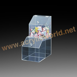 Caja acrílica para dulces, contenedor de exhibición para repostería, pasteles y dulces - Product Image 6