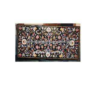 Marble Pietra Dura Table Top - Product Image 1