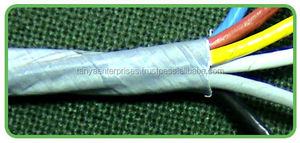 Cable eléctrico de teflo de alta temperatura alambre de acero inoxidable recubierto de teflo - Product Image 3