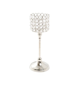 Grands bougeoirs en cristal pour mariages Noël fait à la main en aluminium écologique bougeoirs en cristal pour bureau à domicile - Product Image 5