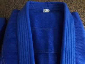 Kimonos y Gis de Jiu Jitsu Brasileño Azul de Alta Calidad con Costuras en Color Contrastante, Gi de Bjj Hecho en Pakistán - Product Image 3