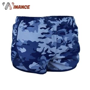 Customize Men's Casual Corduroy Sports <b>Shorts</b> 100% Polyester Full Sublimation <b>Camo</b> Print Mid Waist with Custom Logo - Product Image 1