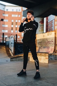 XS- 4XL tuta sportiva da uomo manica lunga personalizzata/tuta da ginnastica/tute da Jogging abbigliamento da allenamento per uomo abbigliamento attivo allenamento in palestra - Product Image 4