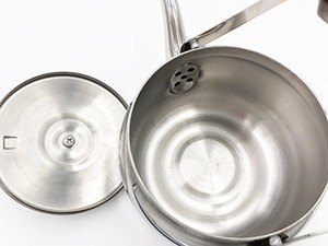 Tè in acciaio inox moderno stile <span class=keywords><strong>turco</strong></span> Set teiera di alta qualità Versatile bollitore in metallo per viaggi a casa e campeggio - Product Image 6