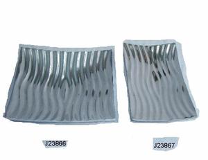 Cuenco de aluminio fundido de gran venta, patrones estriados y acabado de pulido de espejo, cuencos para servir, cuenco de metal para servir, precio al por mayor - Product Image 3