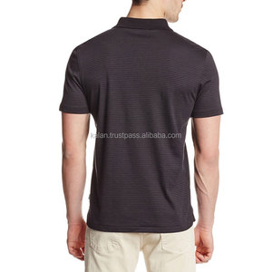 Camiseta de Hombre de Alta Calidad, Personalizada, 100% Poliéster, Transpirable, Tejida, Negra y Gris, con Logotipo Frontal, Talla Grande, KIPS01, Lisa - Product Image 6